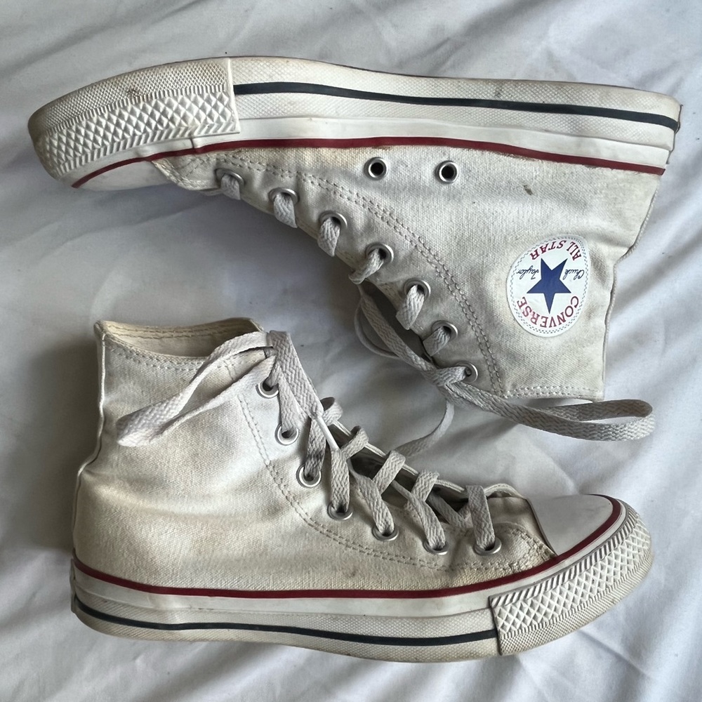White high top converse